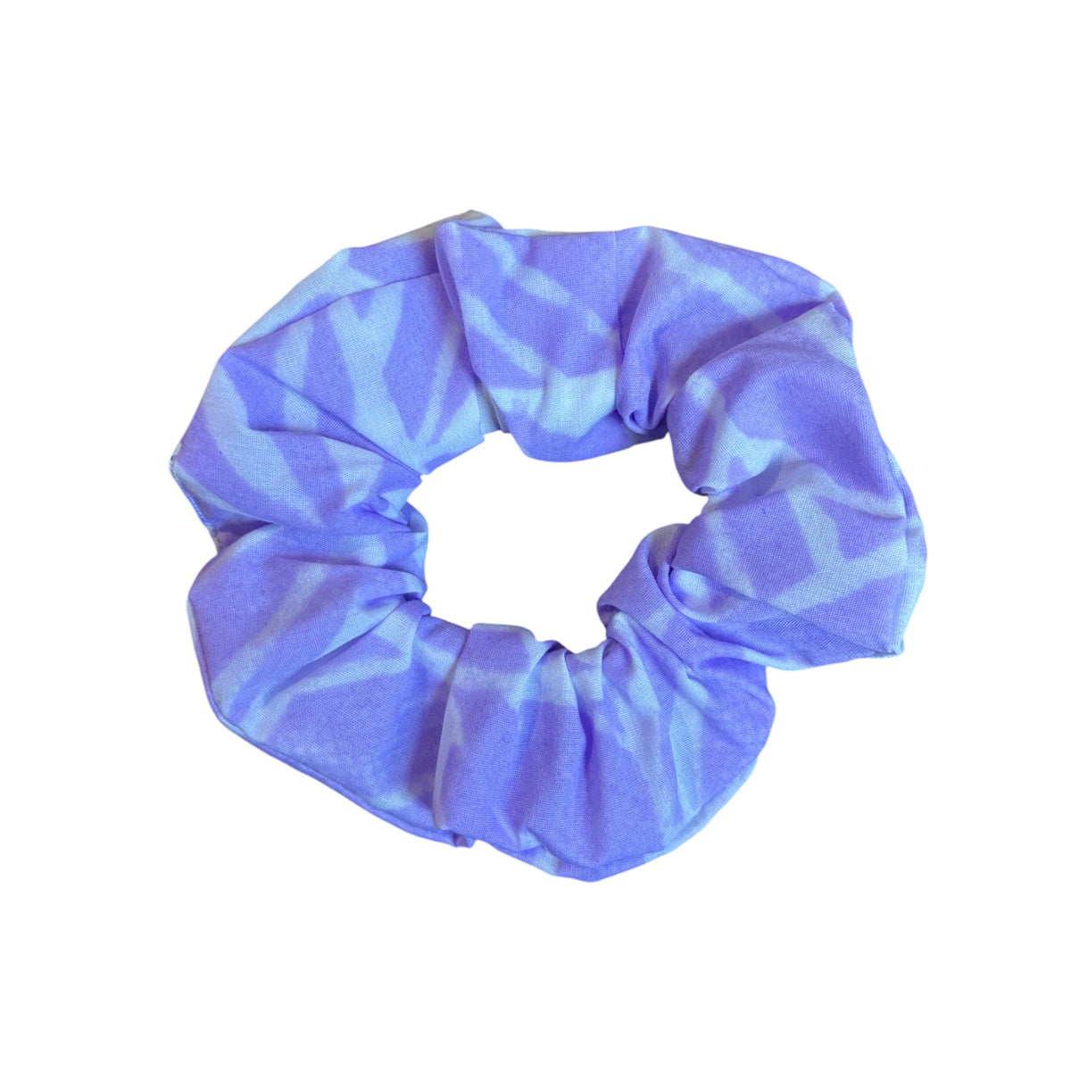 Purple Sorbet Scrunchies | Hand blockprinted Cotton Hair Accessories