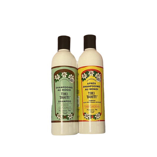 Coconut Shampoo & Tiare Conditioner Combo