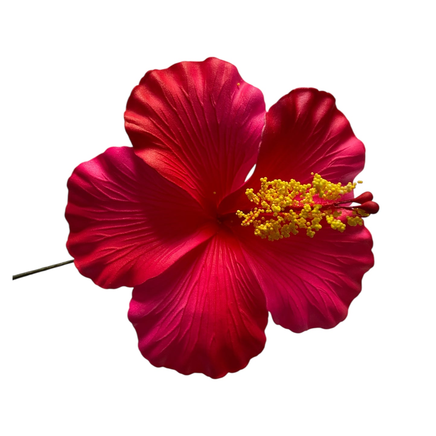 Tukaiavi Hibiscus 2-tone Pink Red Foam Flower Siale Sei 11cm