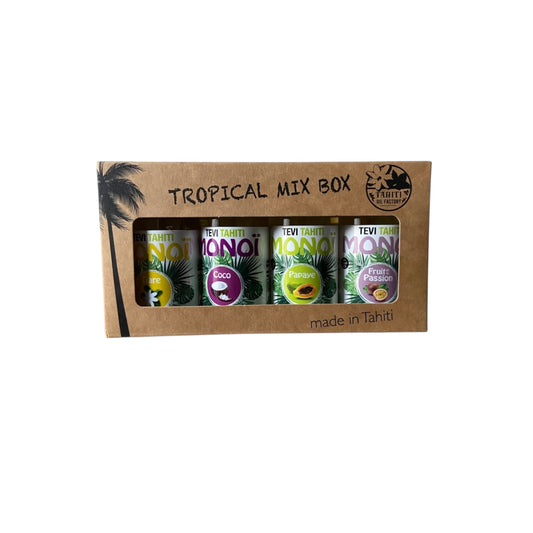 TEVI Tropical Mix Box - Assorted 4pc 60ml bottles