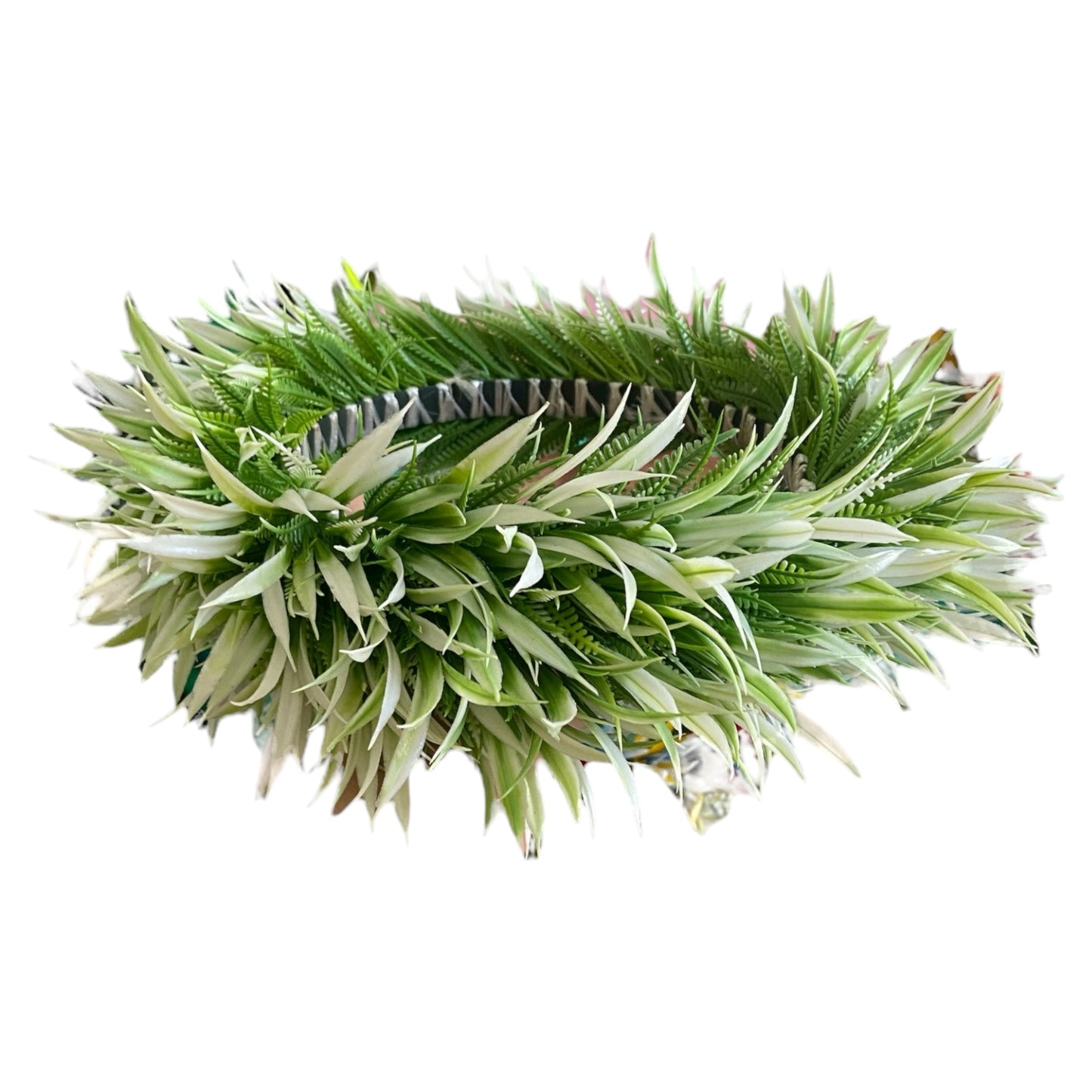 Foufou Floral Crown / Ei Katu Headpiece – Handcrafted Polynesian Island Accessories (Adult size)