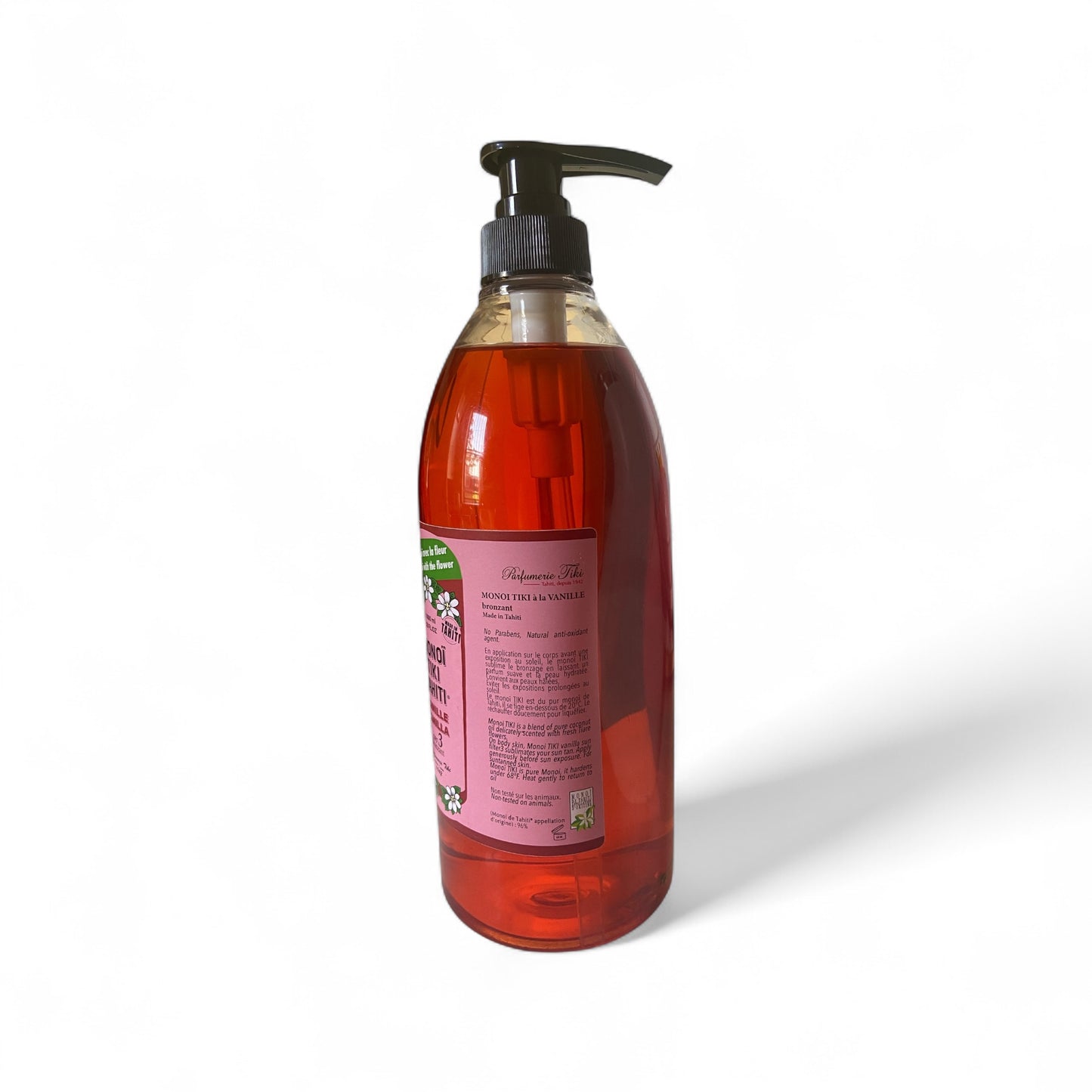 1 Litre Vanilla Bronzant Monoi Oil