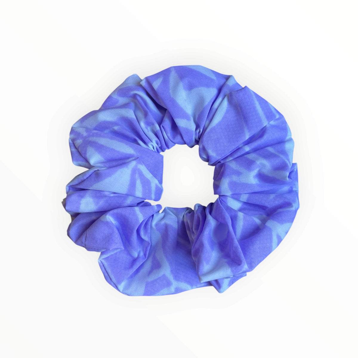 Purple Sorbet Scrunchies | Hand blockprinted Cotton Hair Accessories