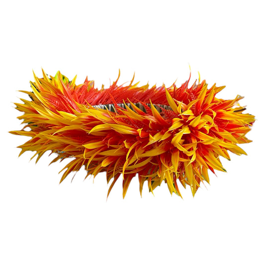 Foufou Floral Crown / Ei Katu Headpiece – Handcrafted Polynesian Island Accessories (Adult size)