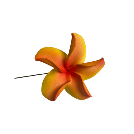 Alofi Plumeria 2-tone Foam Flower Sei Siale 8cm