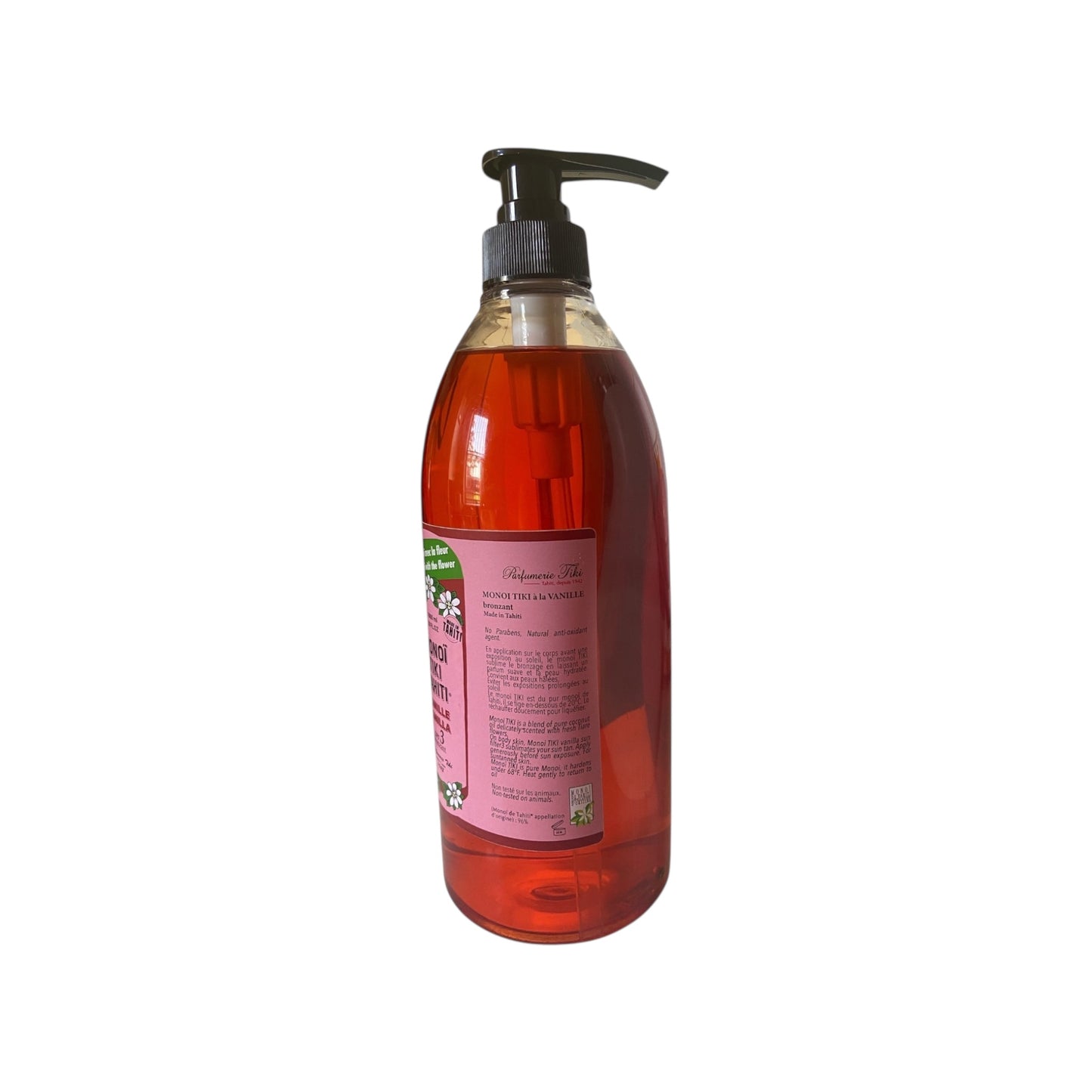 1 Litre Vanilla Bronzant Monoi Oil